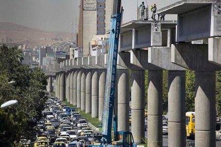 بازدید مسئولان مربوطه از پروژه قطار شهری کرمانشاه