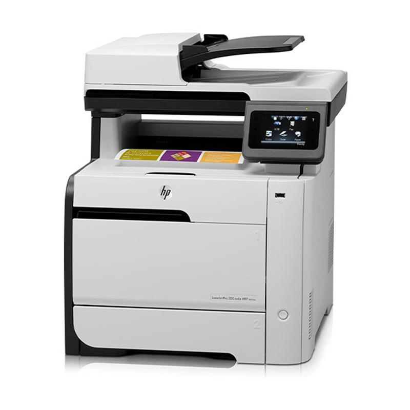 بررسی پرینتر لیزری رنگی چهارکاره مدل HP LaserJet 300 MFP M375nw