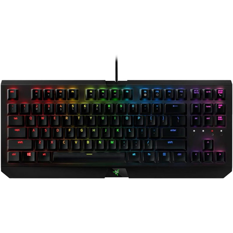 بررسی کیبورد ریزر مدل Razer BlackWidow X Tournament Edition Chroma with Green Switches