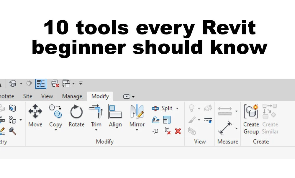 برنامه نویسی | آموزش آموزش ابزارهای Modify در Revit
