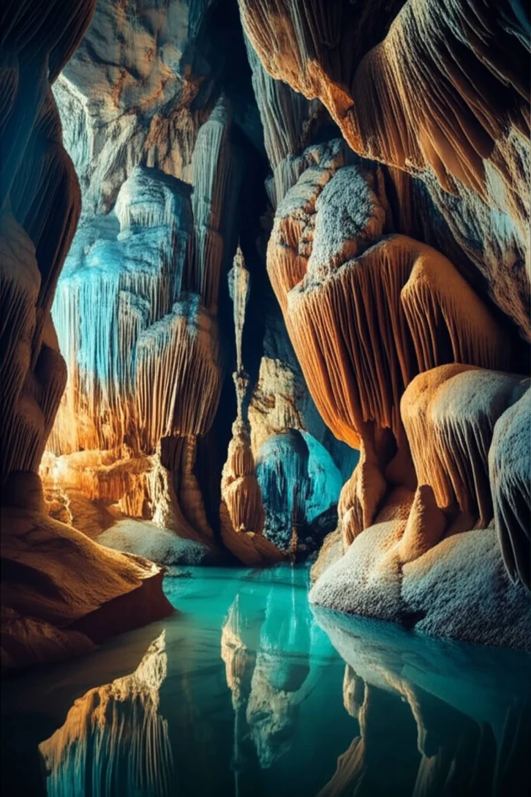 غار سائوا دوپکا (Reed Flute Cave) در بلغارستان