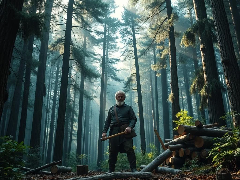 خلاصه کتاب پیرمرد هیزم شکن (Woodcutter Old Man) - پویا نوید