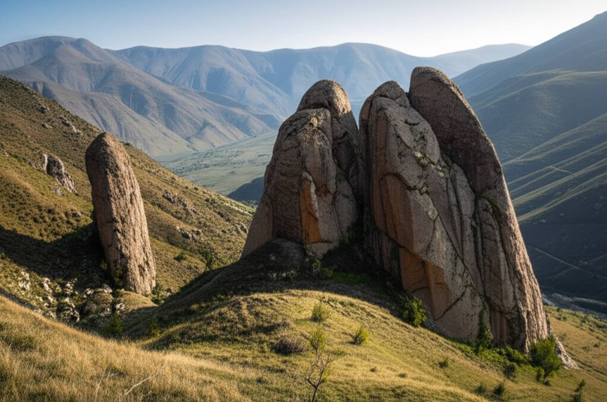 سنگ های خرنج پیرانشهر | جاذبه های دیدنی و طبیعی