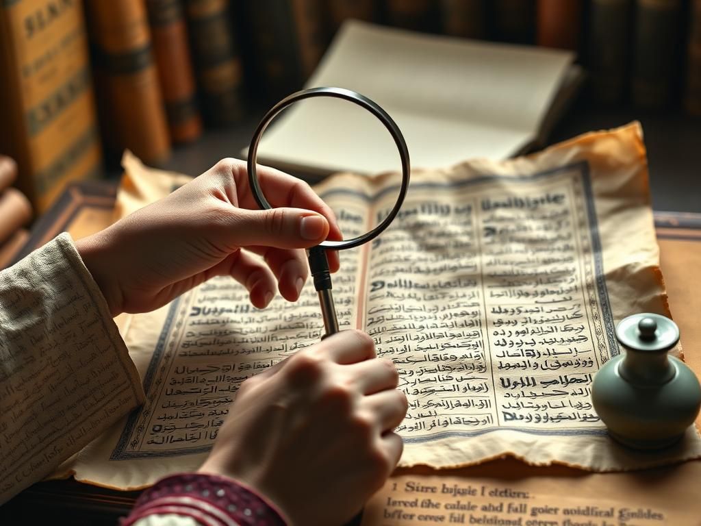 روش خواندن قباله های قدیمی - راهنمای جامع (خط سیاق و اسناد)