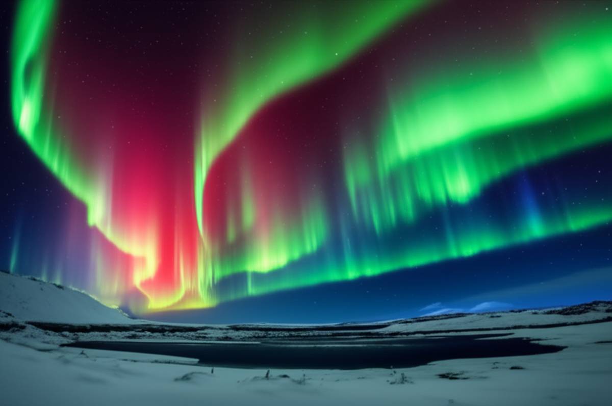 علت رنگ‌های مختلف شفق قطبی چیست؟ راز نورهای شمالی