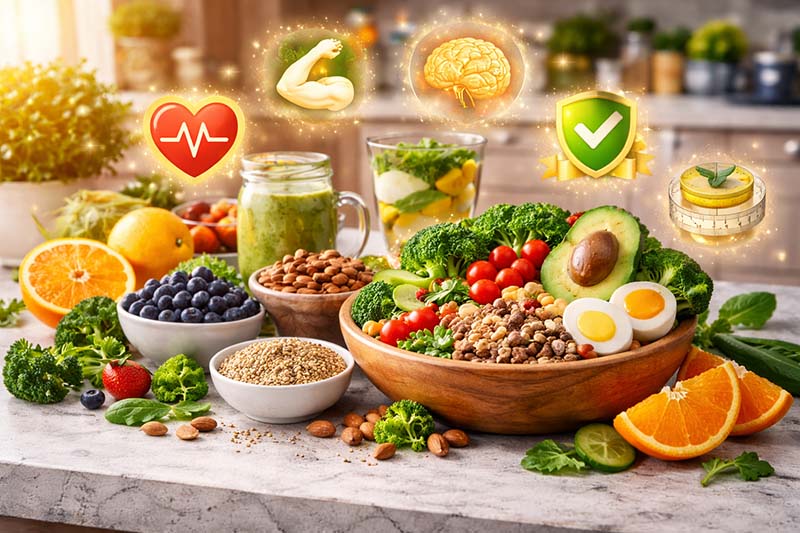 فواید خوراکی‌های سالم در سبک زندگی مدرن