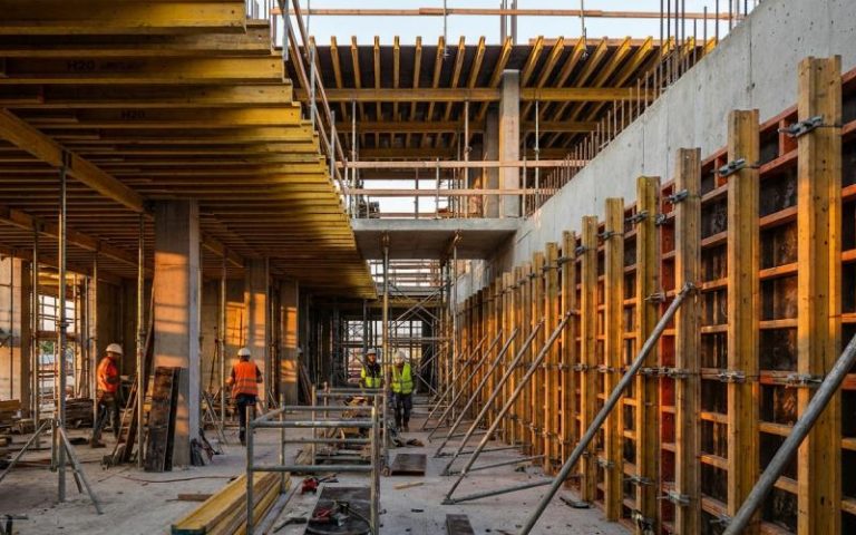 تیرها و شمع بندی در سازه های بتنی: راهنمای انتخاب فنی